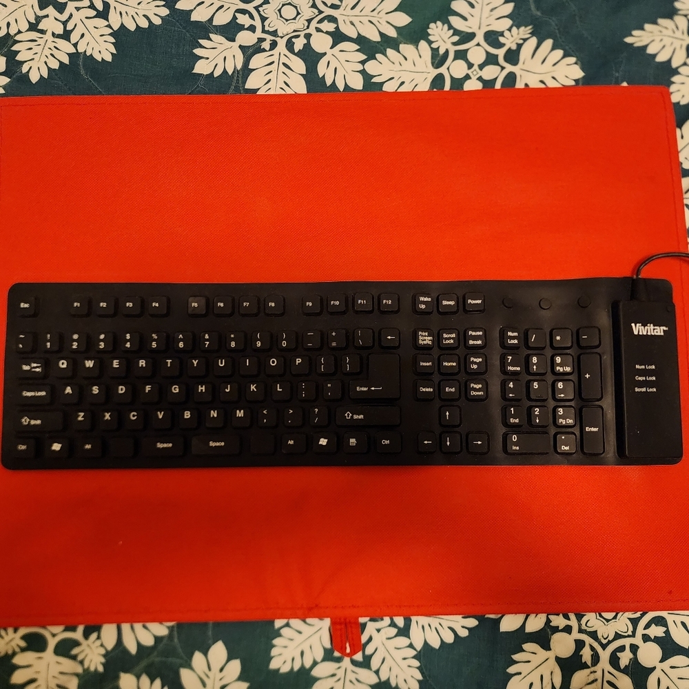 Vivitar rubber flexible keyboard